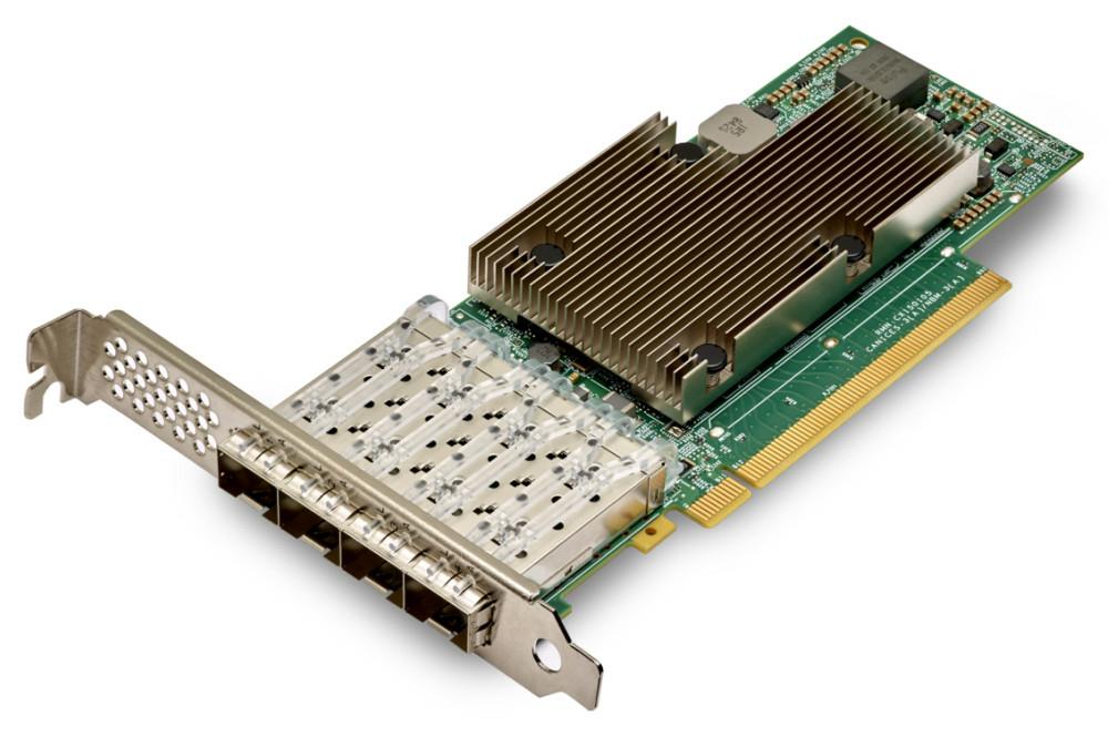ThinkSystem Broadcom 57504 10/25GbE SFP28 4-port PCIe Ethernet Adapter - 4XC7A80566