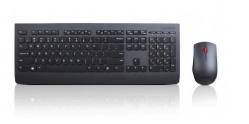 Lenovo 4X30H56823 tastiera Mouse incluso RF Wireless Spagnolo Nero