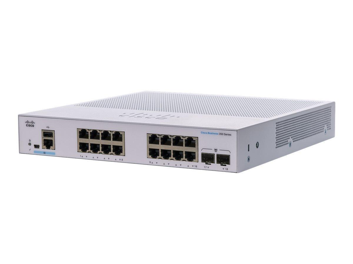 CBS350 MANAGED 16-PORT GE 2X1G