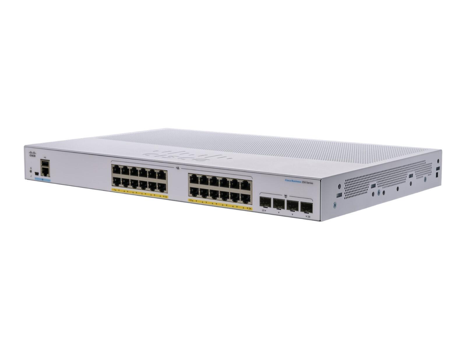 CBS250 SMART 24-PORT GE POE