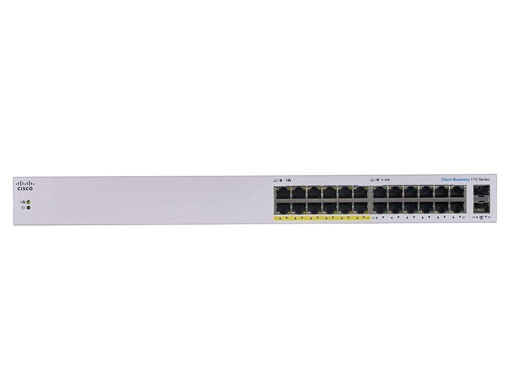 CISCO CBS110-24PP 24-PORT...