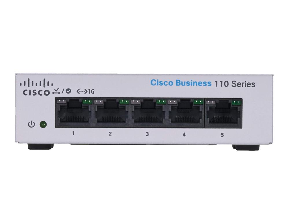 CISCO CBS110-5T-D 5-PORT 10/100/1000 SWITCH UNMANAGED