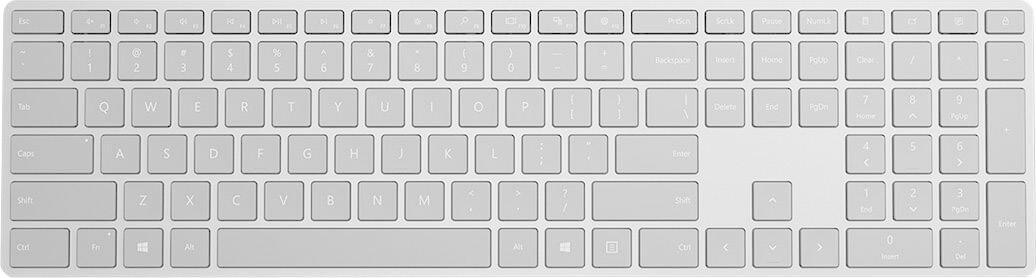 Microsoft 3YJ-00005 tastiera Bluetooth Tedesco Grigio