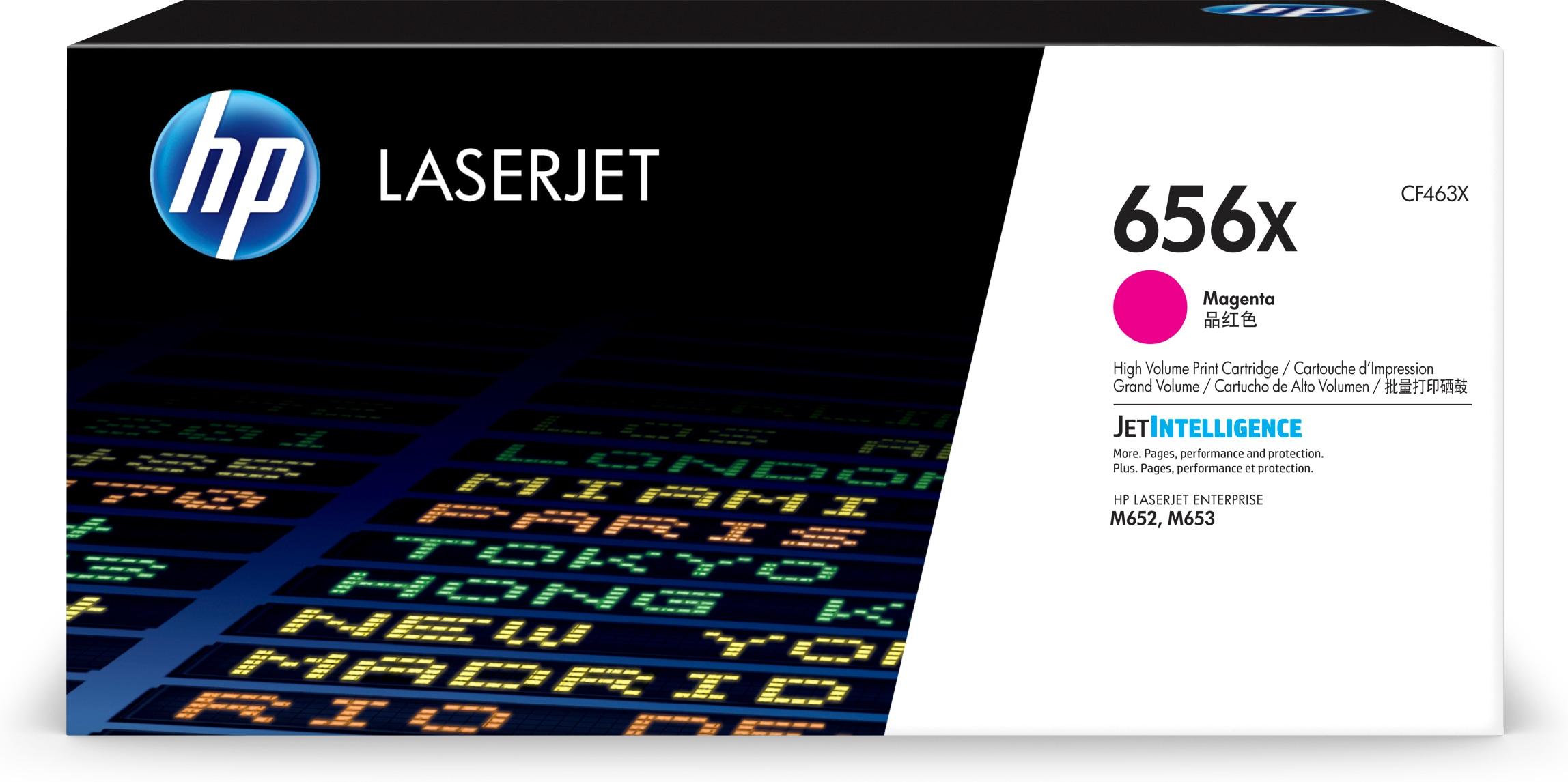 HP Cartuccia toner magenta originale ad alta capacitÃ  LaserJet 656X