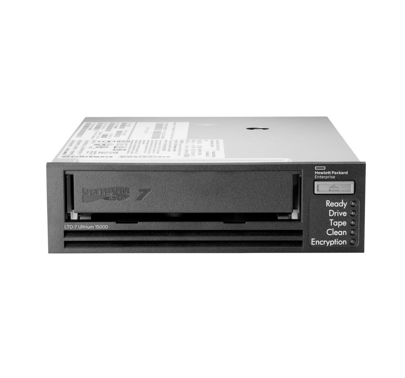 HPE StoreEver LTO-7 Ultrium 15000 - Unità nastro - LTO Ultrium (6 TB / 15 TB) - Ultrium 7 - SAS-2 - interna - 5.25in - codific