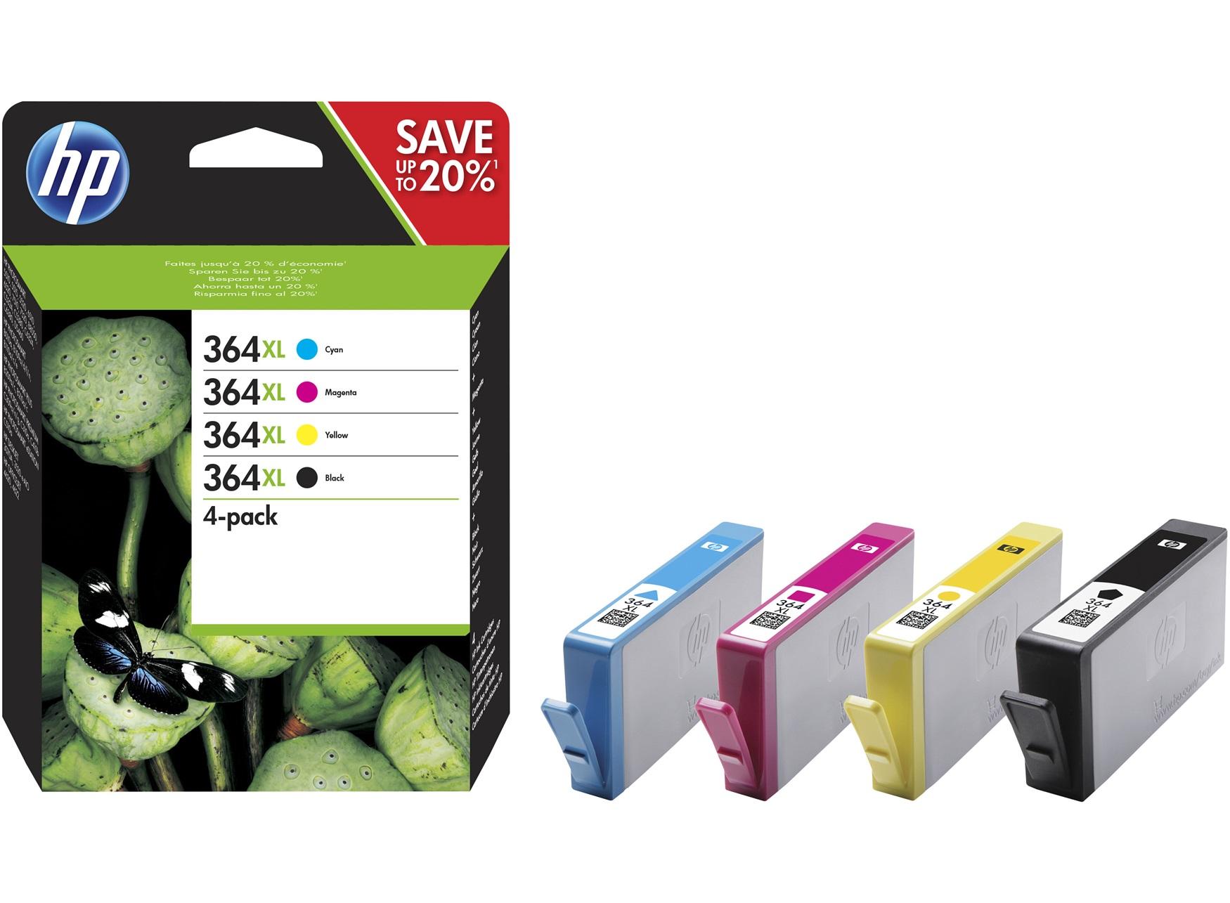 HP TINTE 364XL 4er Pack...