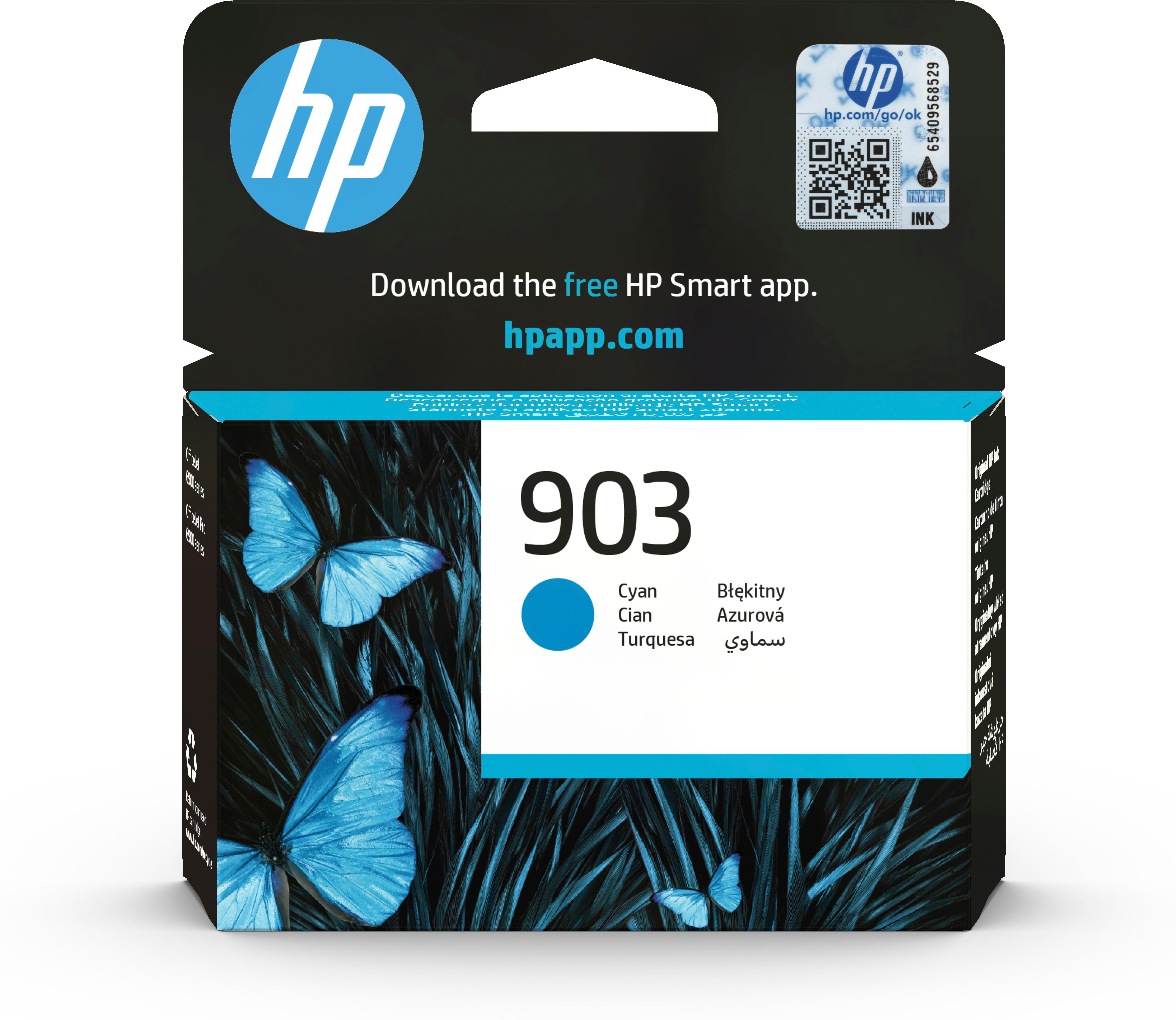 HP 903 Ink Cartridge Cyan