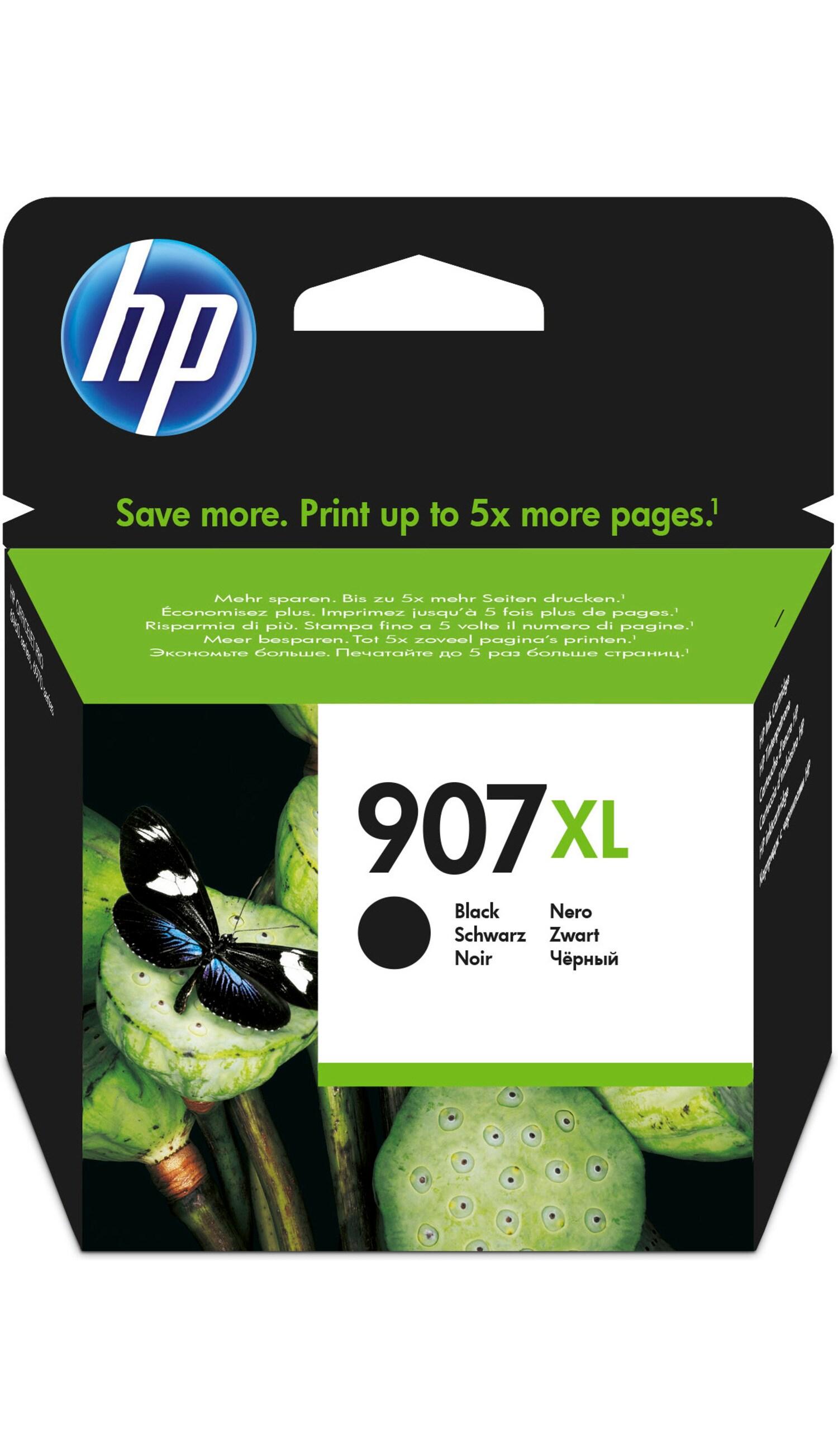 HP Cartuccia di inchiostro nero originale ad alta capacità 907XL