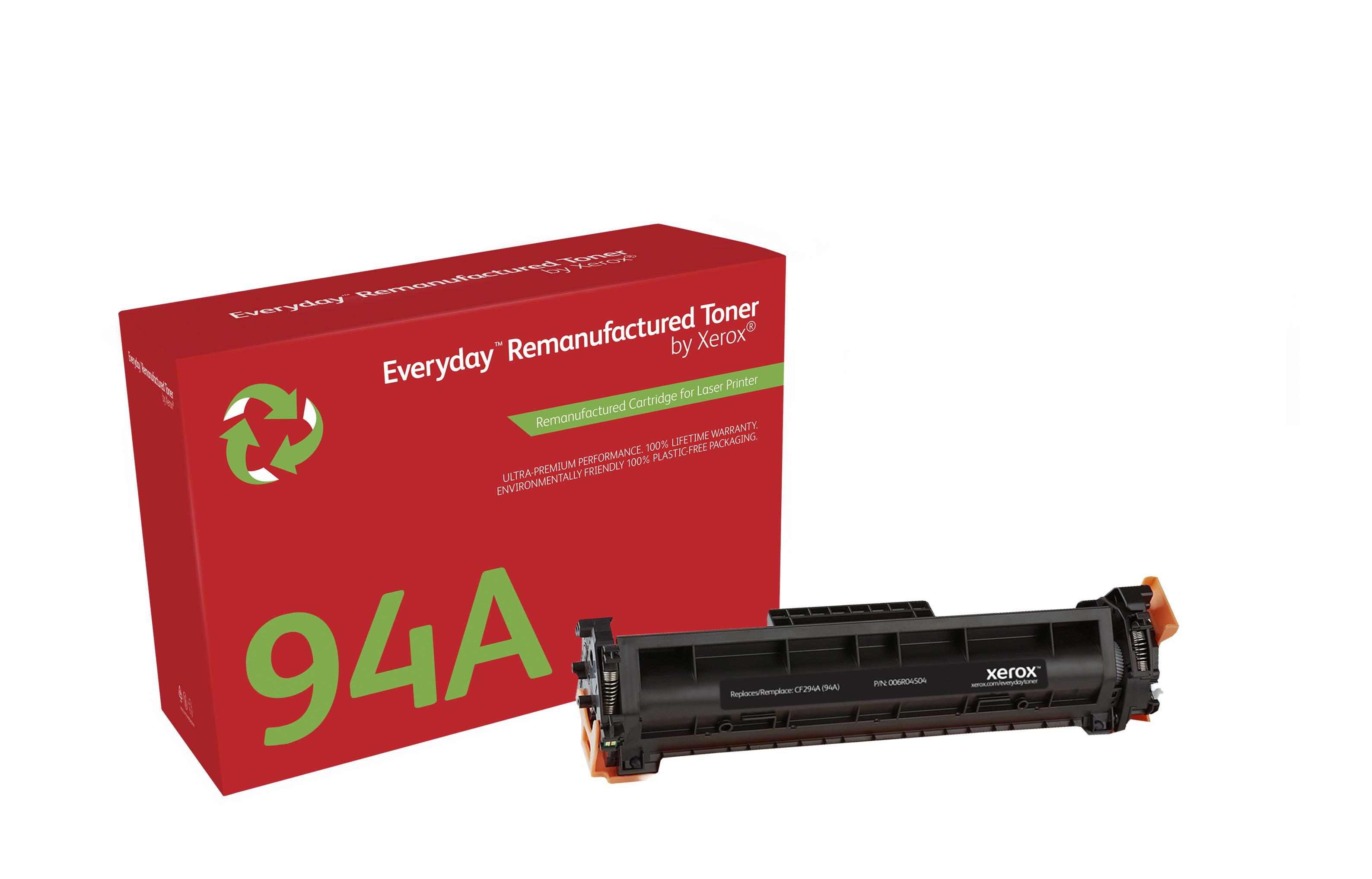 Everyday Toner rigenerato Ã¢â€žÂ¢ di Xerox Mono compatibile con HP 94A (CF294A), CapacitÃƒÂ  standard