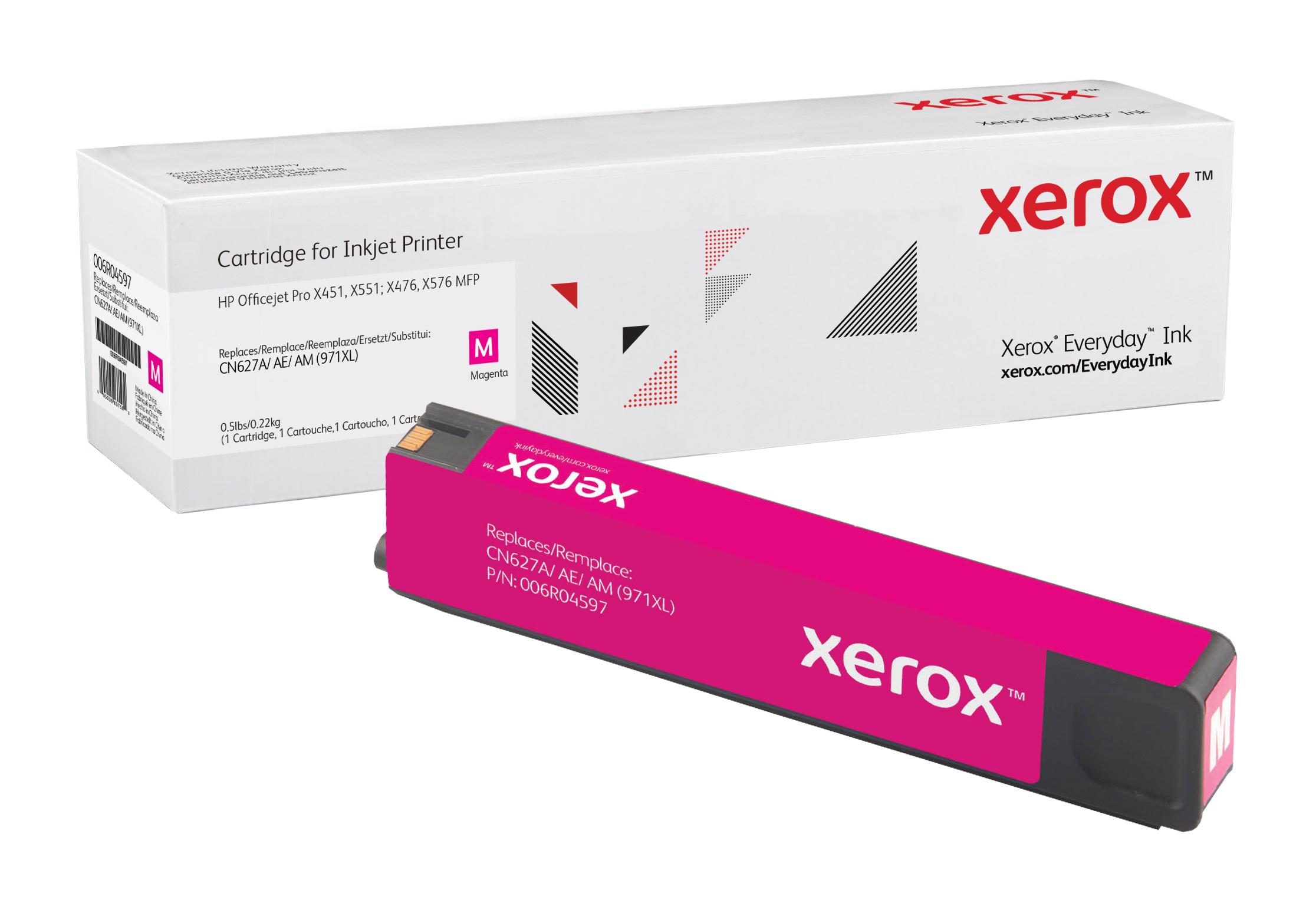 Inchiostro Xerox Everyday magenta circa 6600 pagine per HP 970XL CN627AE/A/AM