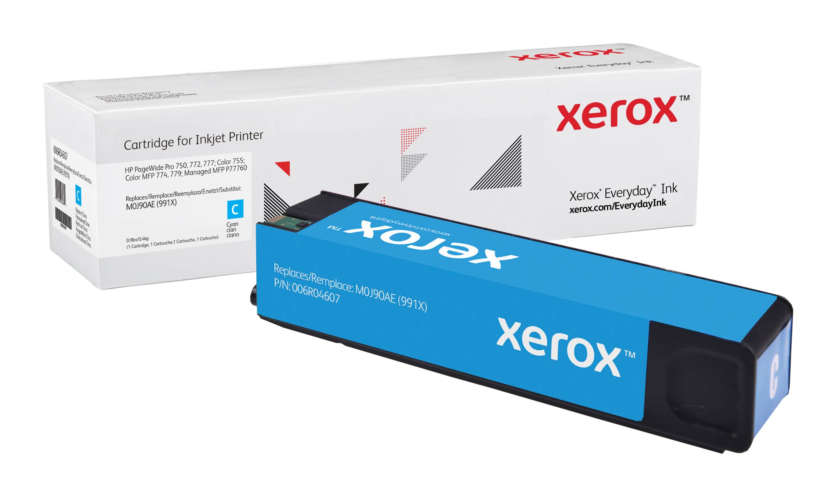 Inchiostro Xerox Everyday ciano circa 16000 pagine per HP 991X M0J90AE