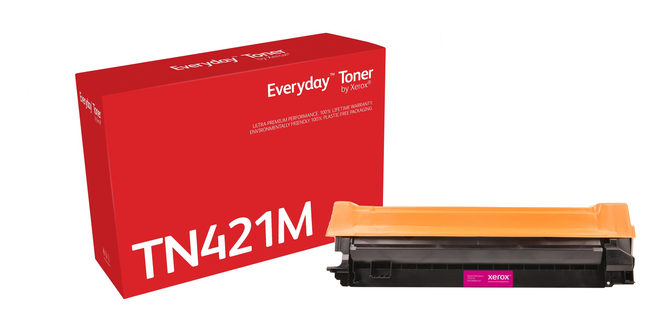 Everyday Toner â¢ di Xerox Magenta compatibile con Brother TN-421M, CapacitÃ  standard (Everyday - kompatibel - tonerpatr