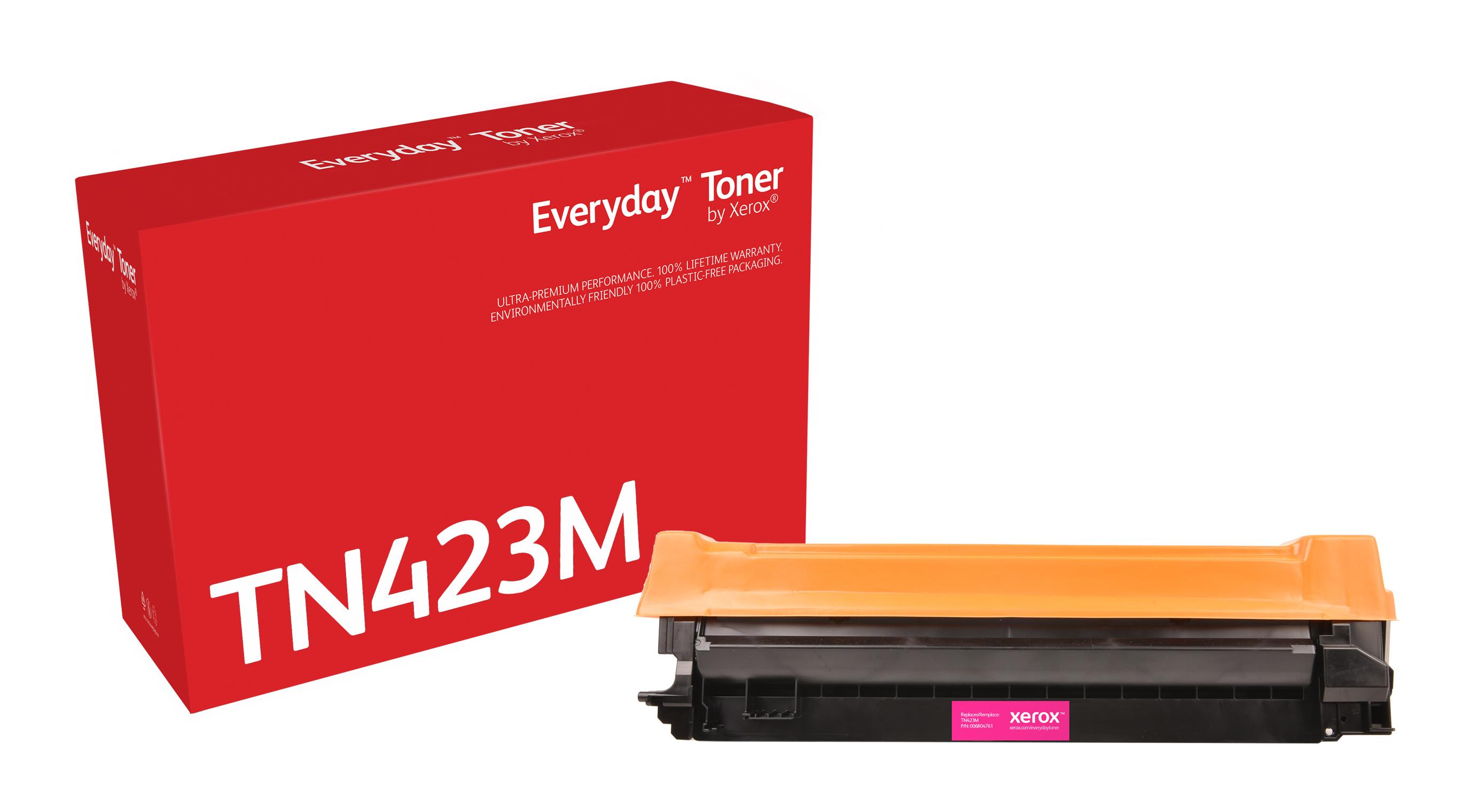 Everyday Toner Ã¢â€žÂ¢ di Xerox Magenta compatibile con Brother TN-423M, High capacity