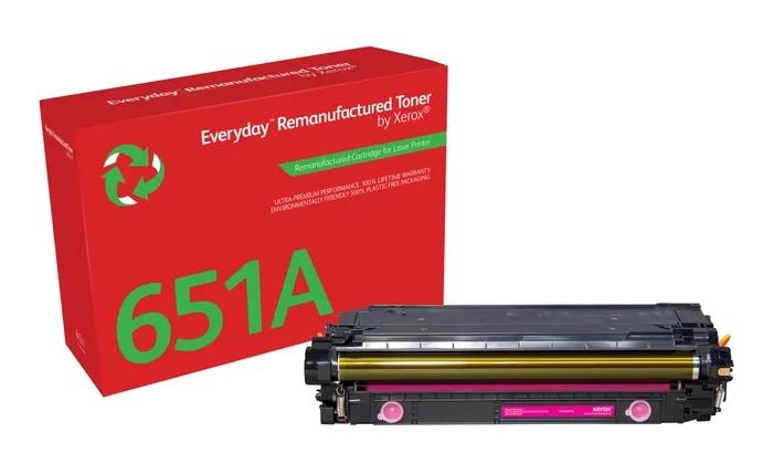 Everyday Toner di Xerox Magenta compatibile con HP 651A/ 650A/ 307A (CE343A/CE273A/CE743A) Capacit standard