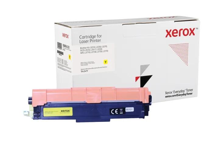 Everyday Toner di Xerox Giallo compatibile con Brother TN-247Y High capacity