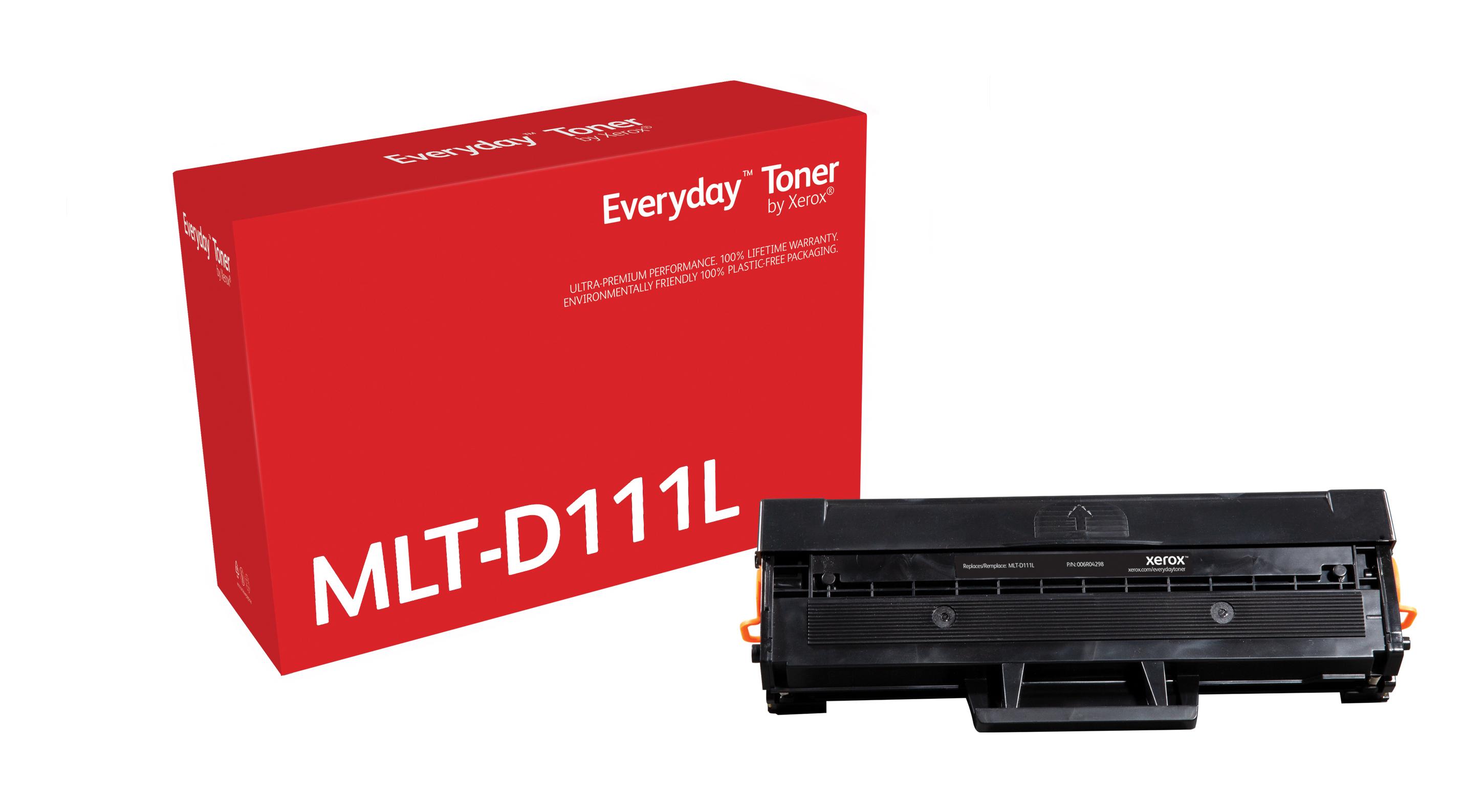 Everyday Toner Ã¢â€žÂ¢ di Xerox Nero compatibile con Samsung MLT-D111L, High capacity