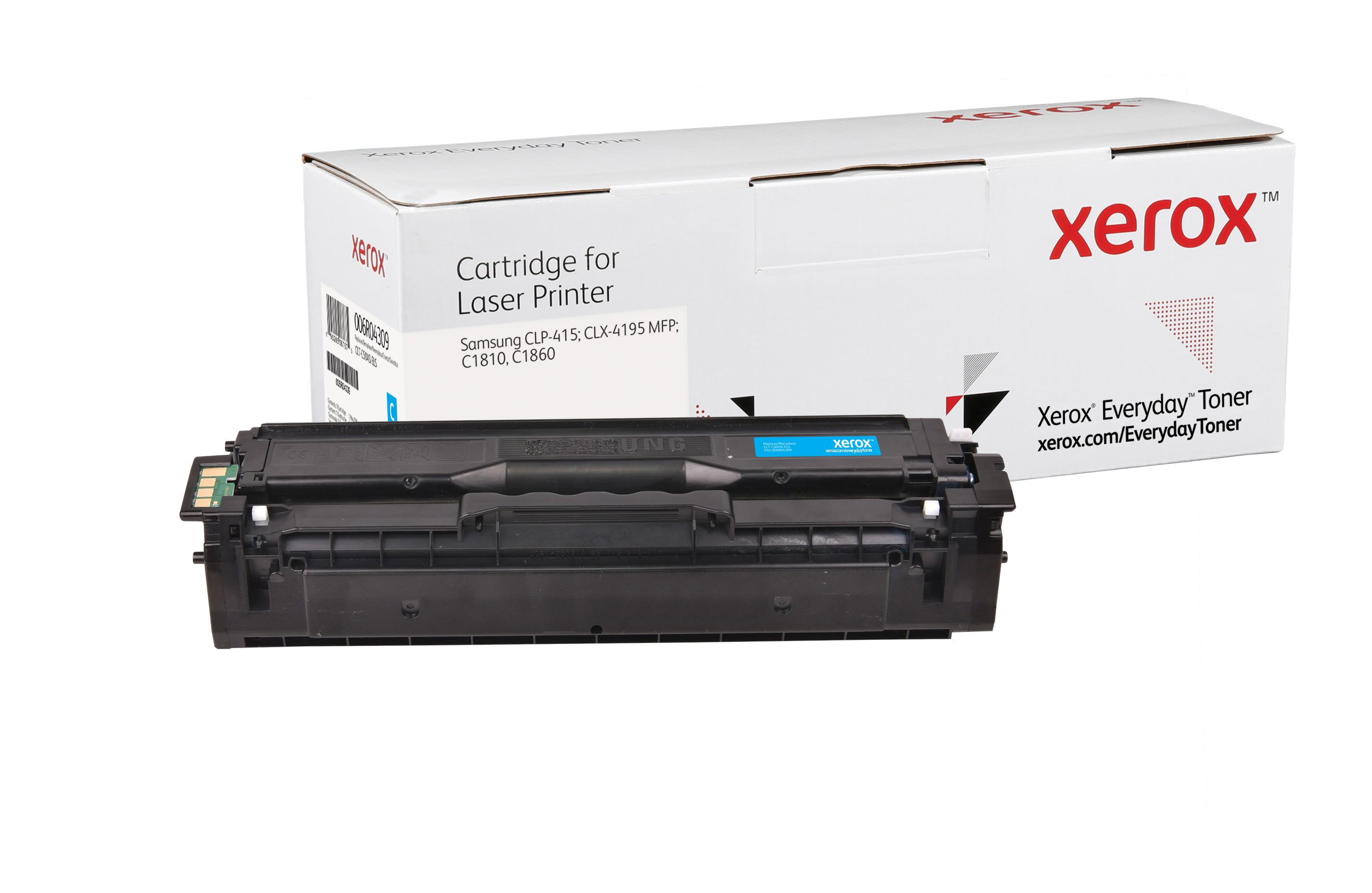 Everyday Toner Ã¢â€žÂ¢ di Xerox Ciano compatibile con Samsung CLT-C504S, CapacitÃƒÂ  standard
