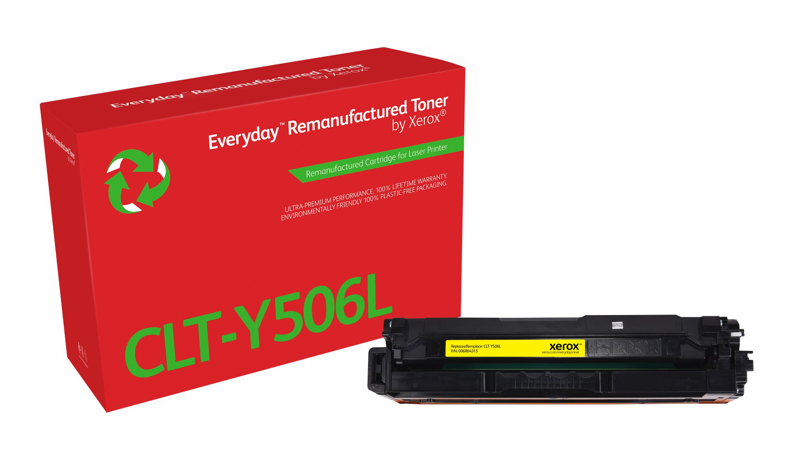 Everyday Toner Ã¢â€žÂ¢ di Xerox Giallo compatibile con Samsung CLT-Y506L, High capacity