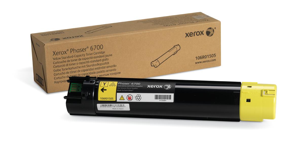 Xerox Cartuccia toner Giallo a Standard da 5.000 pagine per Phaser 6700 (106R01505)