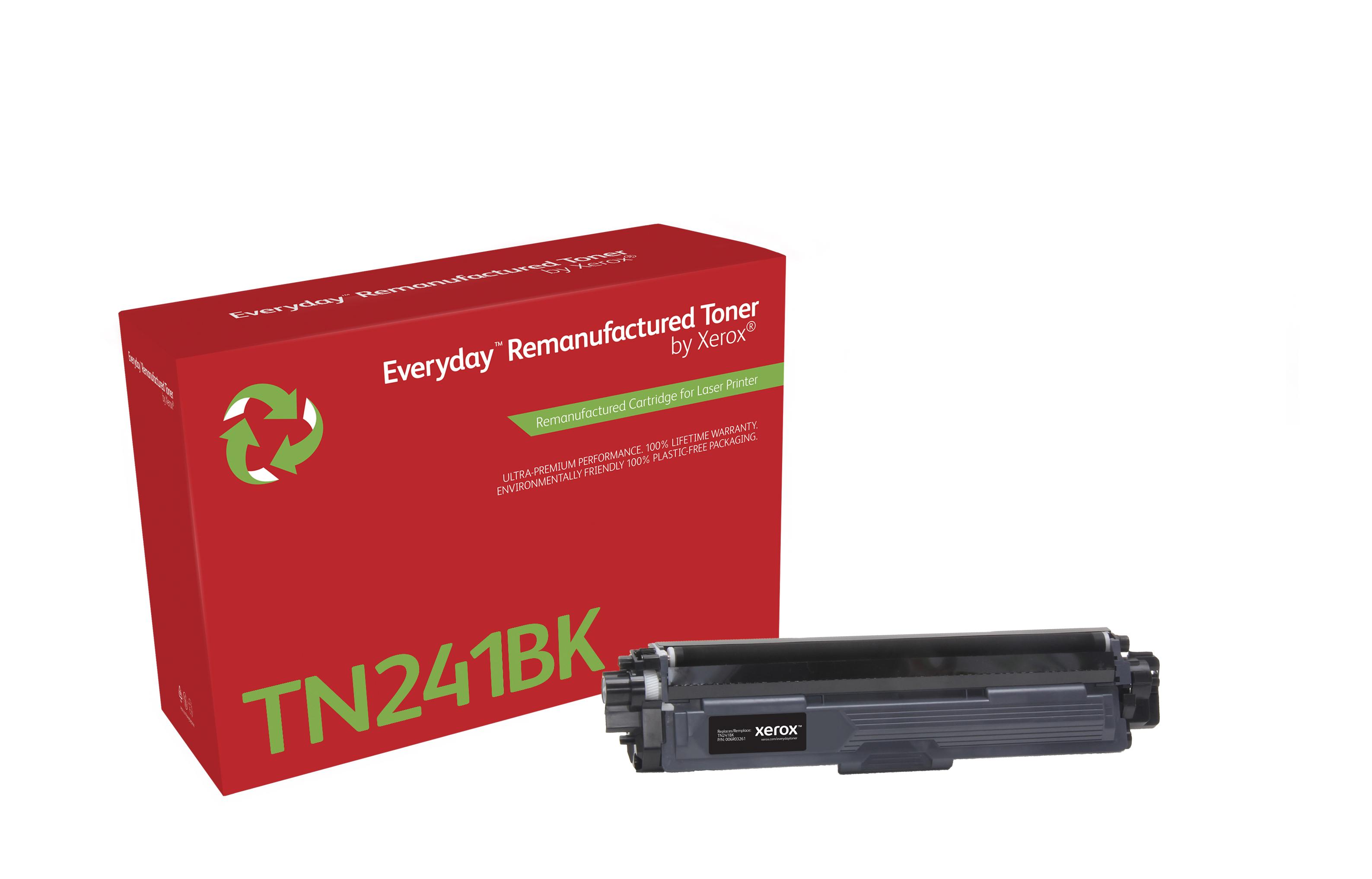 Everyday Toner rigenerato di Xerox Nero compatibile con Brother TN241BK Capacit standard
