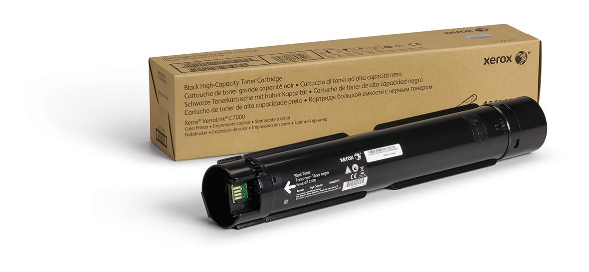 Xerox Cartuccia toner Nero a High capacity da 10700 Pagine per Stampante a colori Â® VersaLinkÂ® C7000 (106R03757)