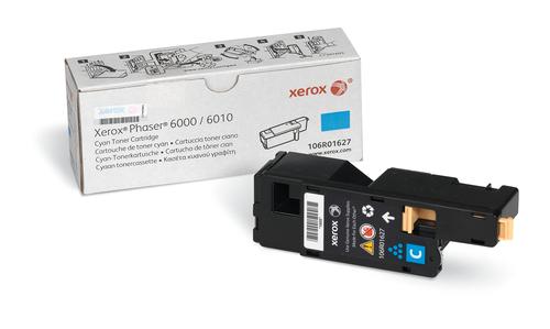 Cartuccia toner Xerox Ciano a Standard da 1.000 pagine per Phaser 6000 / 6010 / WorkCentre 6015 (106R01627)