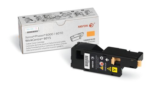 Cartuccia toner Xerox Giallo a Standard da 1.000 pagine per Phaser 6000 / 6010 / WorkCentre 6015 (106R01629)