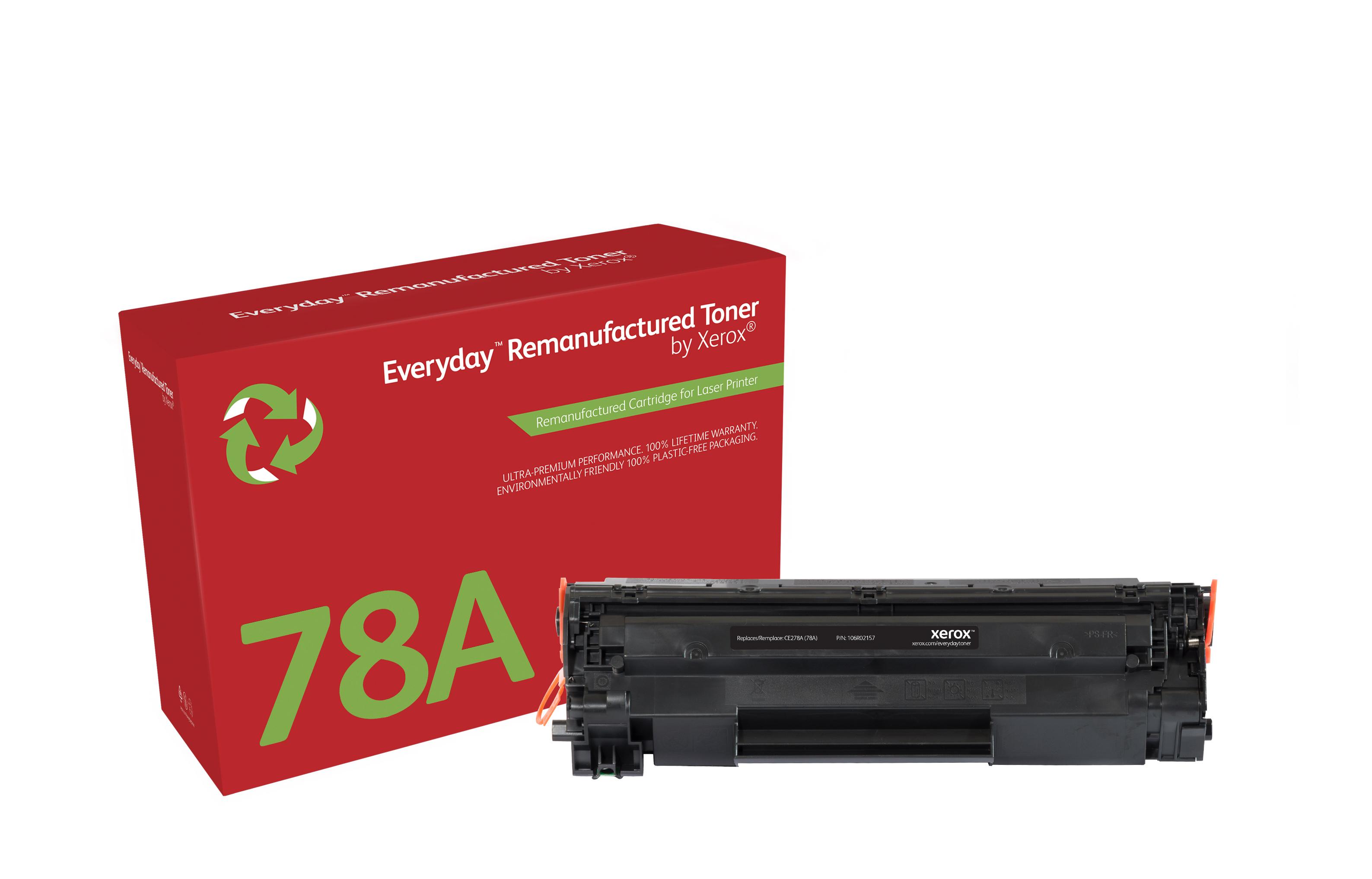 Everyday Toner rigenerato di Xerox Mono compatibile con HP 78A (CE278A) Capacit standard