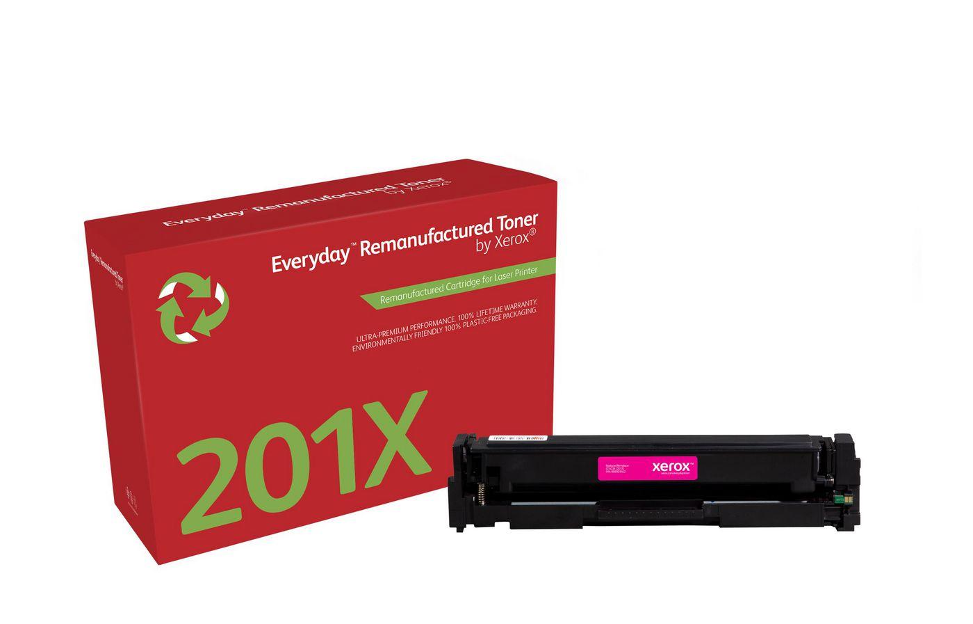 Everyday Toner rigenerato Ã¢â€žÂ¢ di Xerox Magenta compatibile con HP 201X (CF403X), High capacity