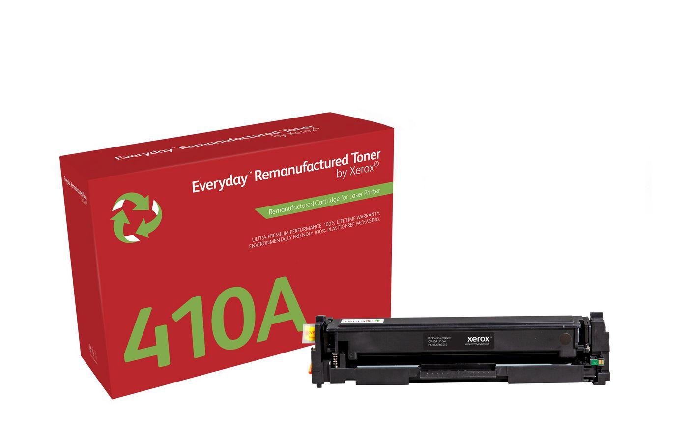 Everyday Remanufactured Toner Nero Everyday Rigenerato di Xerox per HP 410A (CF410A) Capacit standard