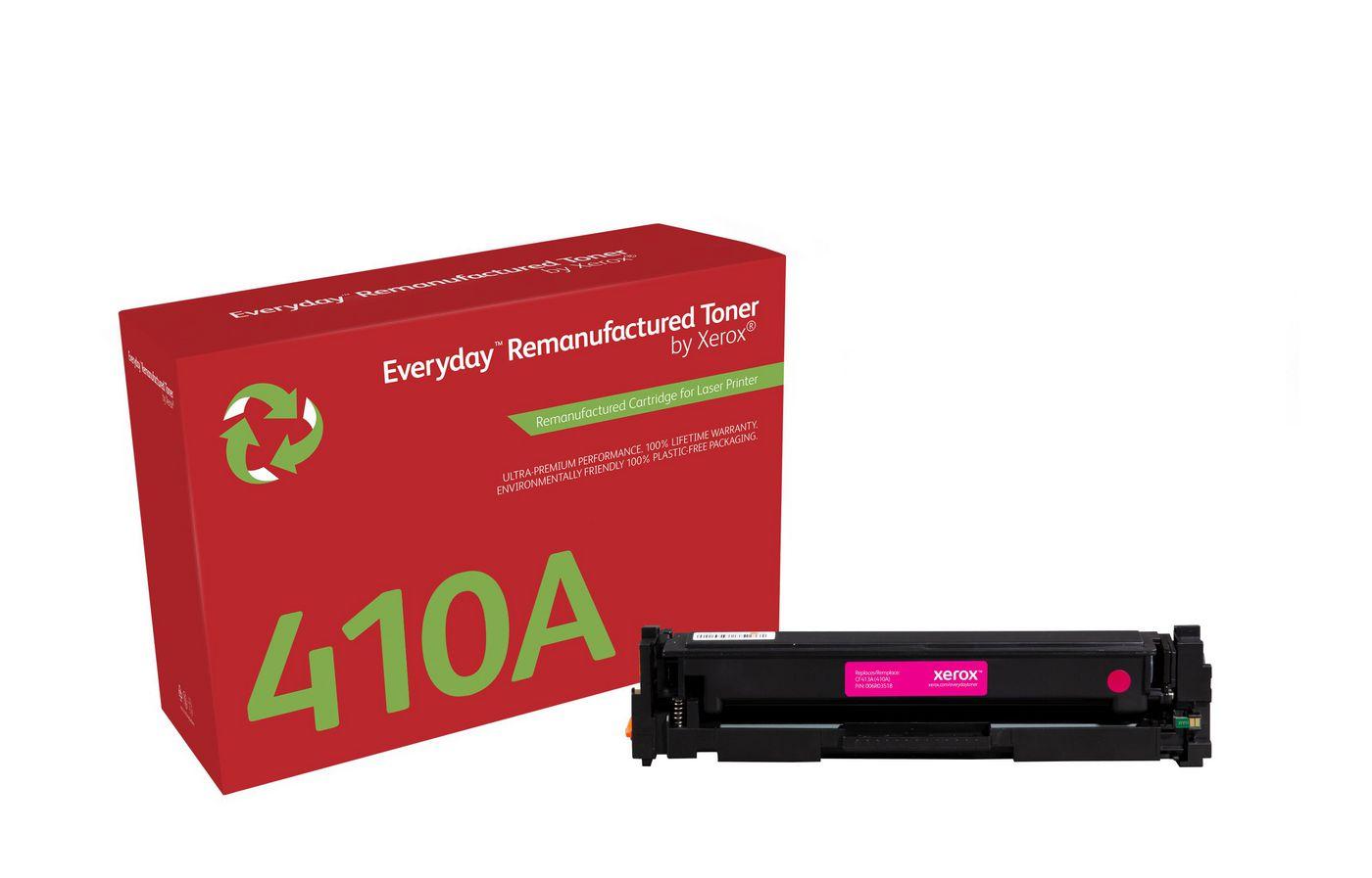 Everyday Toner rigenerato di Xerox Magenta compatibile con HP 410A (CF413A) Capacit standard