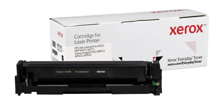 Everyday Toner di Xerox Nero compatibile con HP 201X (CF400X/ CRG-045HBK) High capacity