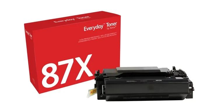 Everyday Toner di Xerox Nero compatibile con HP 87X (CF287X/ CRG-041H) High capacity