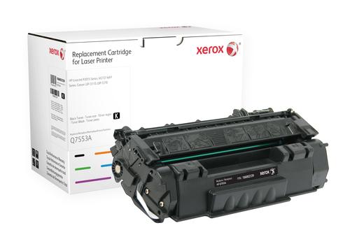 Cartuccia toner Xerox nero. Equivalente a HP Q7553A. Compatibile con HP LaserJet P2015