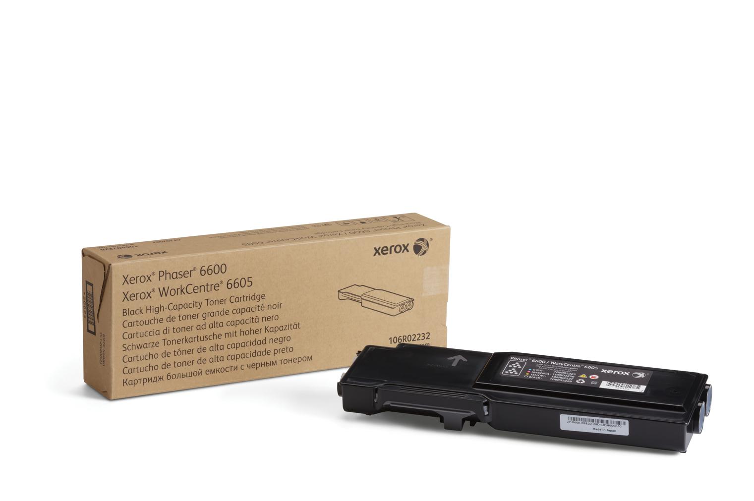 Xerox Cartuccia toner Nero per Phaser 6600 WorkCentre 6605