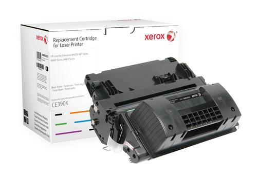 Cartuccia toner Xerox nero. Equivalente a HP CE390X. Compatibile con HP LaserJet 600 M602 LaserJet 600 M603 LaserJet M4555 MFP