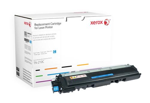 Cartuccia toner Xerox ciano. Equivalente a Brother TN230C. Compatibile con Brother DCP-9010CN HL-3040CN/HL-3070CW MFC-9120CN MF