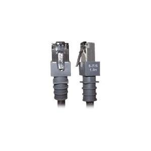 PatchSee Class6Patch - Cavo patch - RJ-45 (M) - RJ-45 (M) - 49 m - FTP - CAT 6 - con protezione antipiega - Nero (6-F/16)