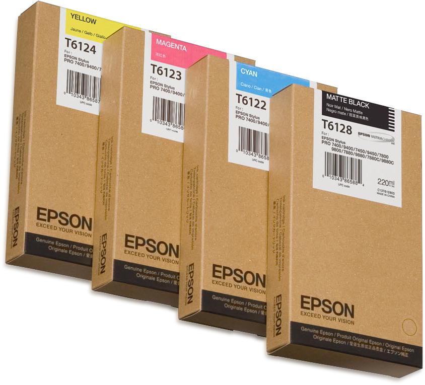 Cartuccia inchiostro Epson Tanica Ciano [C13T612200]