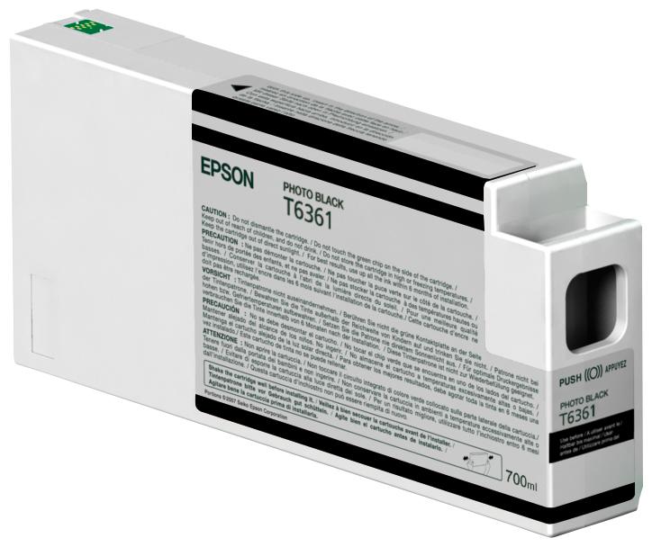 Cartuccia inchiostro Epson Tanica Nero foto [C13T636100]