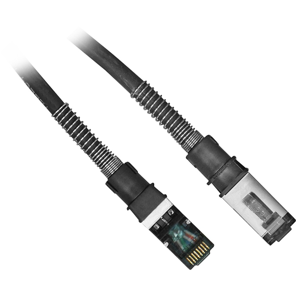 Cavo patch RJ45 Cat.6a FTP nero 3,1 metri