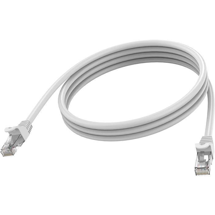 Vision TC 2MCAT6A cavo di rete Bianco 2 m Cat6a U/UTP [UTP] (VISION 2m White CAT6A UTP cable)