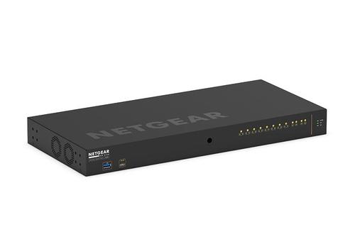 NETGEAR GSM4212P AV LINE M4250-10G2F-POE 8X1G POE 125W 2X1G AND 2XSFP AVB-READY MANAGED SWITCH
