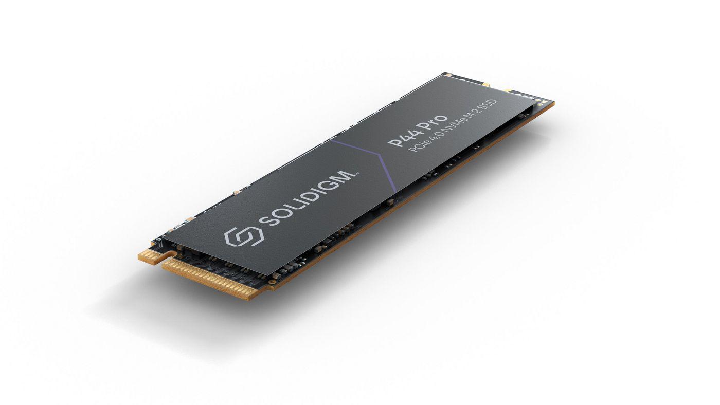 Solidigm P44 Pro M.2 1000 GB PCI Express 4.0 3D NAND NVMe (Solidigm P44 Pro Series - SSD - 1 TB - internal - M.2 2280 - PCIe 4.