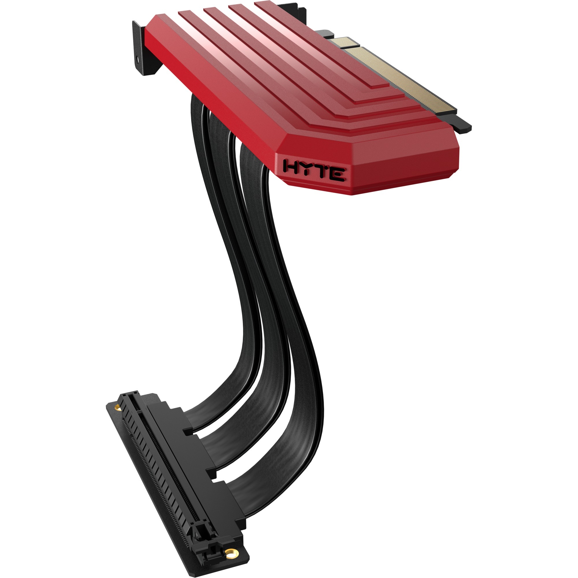 HYTE PCIE40 4.0 LUXURY RISER CABLE RED