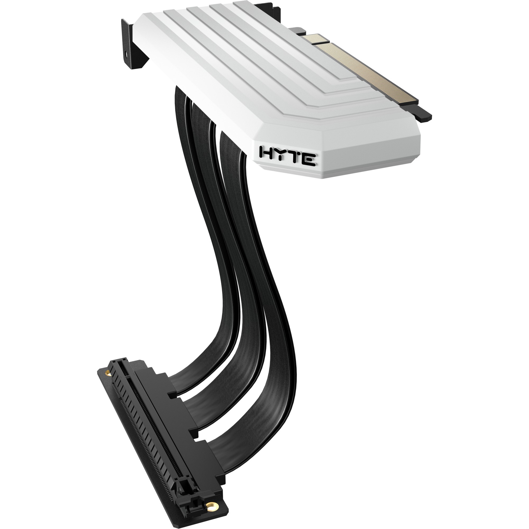 HYTE PCIE40 4.0 LUXURY RISER CABLE WHITE
