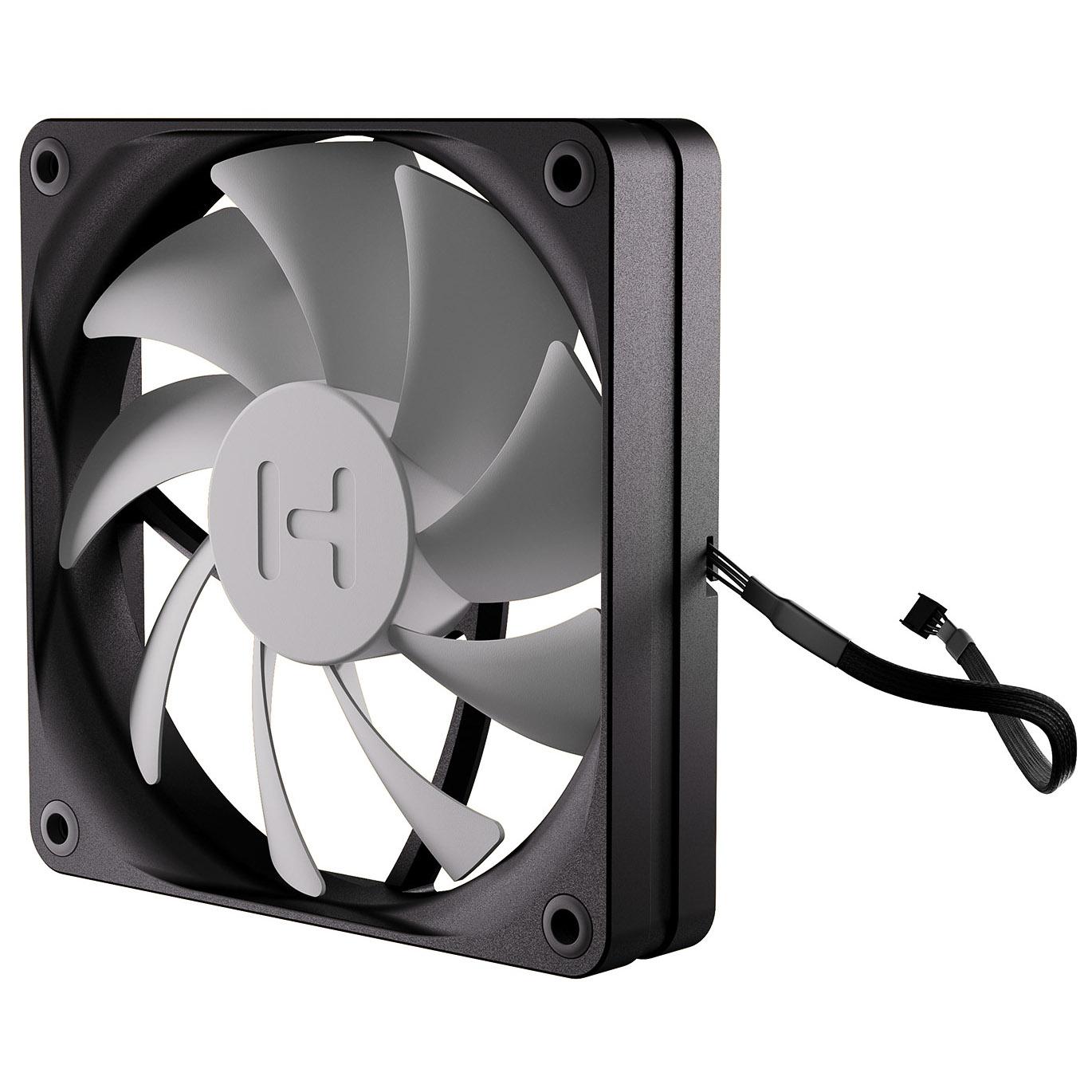 HYTE FA12 Processore Ventilatore 12 cm Nero, Grigio 3 pz (HYTE FLOW FA12 120MM PWM FAN GRY/BLK 3PK)