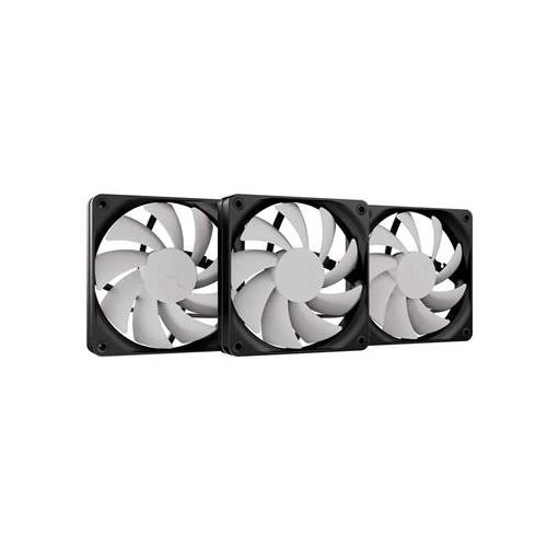 HYTE FA12 Processore Ventilatore 12 cm Nero, Grigio 3 pz (HYTE FLOW FA12 120MM PWM FAN GRY/BLK 3PK)