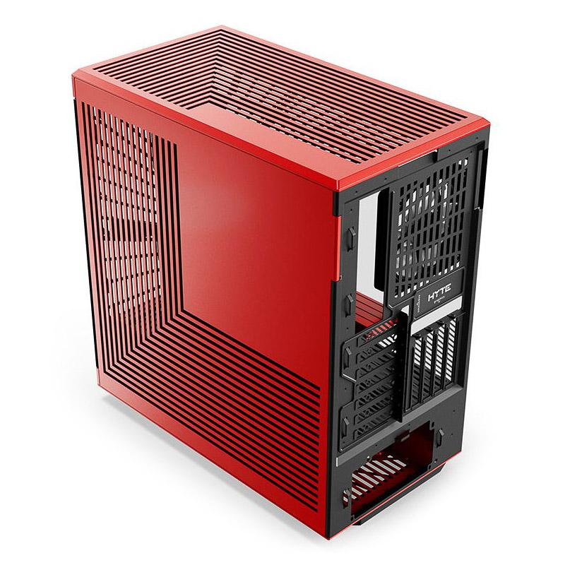 HYTE Y40 Midi Tower Nero, Rosso (HYTE Y40 MID TOWER CASE RED)