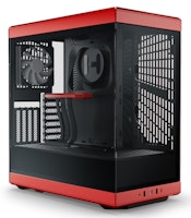 HYTE Y40 Midi Tower Nero, Rosso (HYTE Y40 MID TOWER CASE RED)